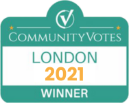 London Ontario Voice Lessons 2021 Community Votes Winner Badge